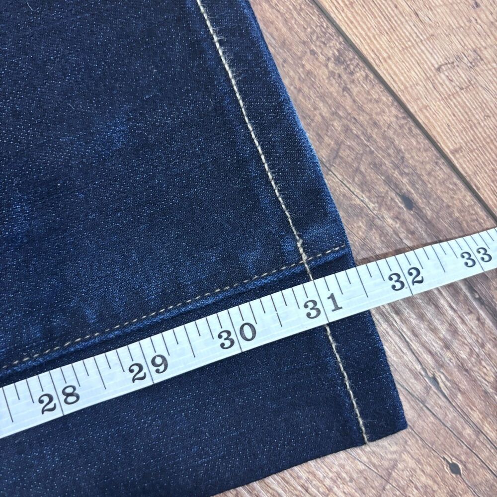 PAIGE Hidden Hills Dark Wash Boot Cut Jeans Size 27 - 0196055-541 Mid Rise USA - Picture 12 of 13